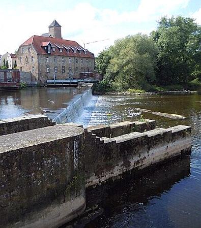 Wohnen an der Ems in Rheine, Foto: Drooker